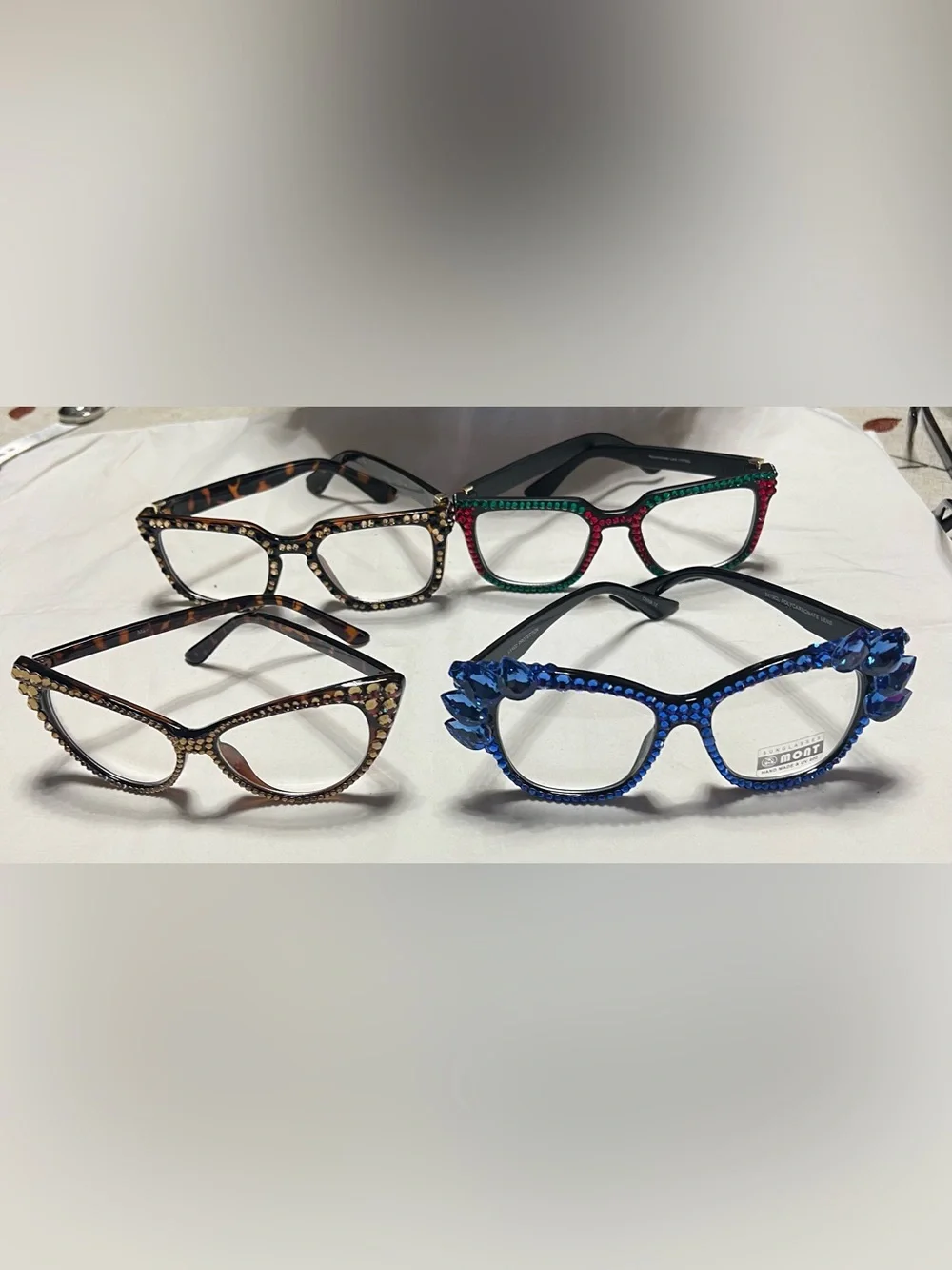 Swarovski Crystal Eye Glasses